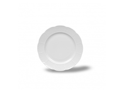 Natálie, talíř dezertní, 17 cm, bílý porcelán, Thun