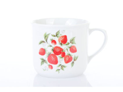 hrnek vařák jahody dubí porcelánový svět