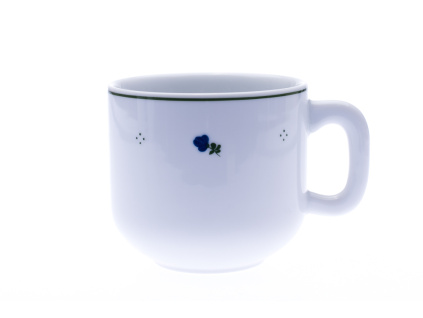 porcelánový hrnek, benedikt, 550 ml, modré kytičky, G. Benedikt