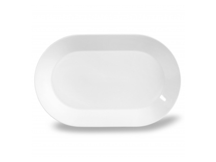 Tom PR, mísa oválná, bílá, 38 cm, český porcelán, Thun
