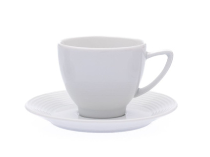 Bílý porcelánový šálek s podšálkem, 150 ml, Lea, Thun