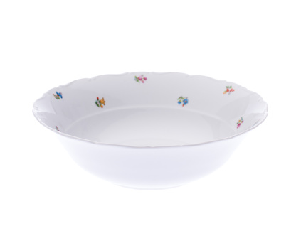 Miska kompotová, 19 cm, Ophelia, házenka, porcelán Thun R. Z.