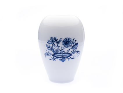 Váza, cibulák, 17 cm, Saphyr, český porcelán, Thun