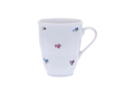 Hrnek, český porcelán, Verona, 300 ml, házenka, G. Benedikt