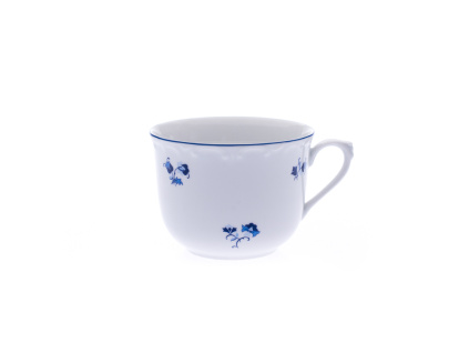 Hrnek R, 270 ml, modrá házenka, Český porcelán