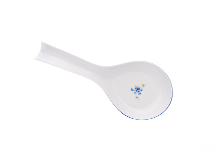 Lopatka odkládací, 30 x 12 cm, pomněnky, Český porcelán