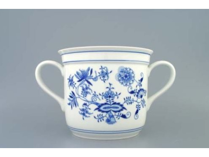 Hrnek Český s 2 uchy 3,0 l, cibulák, Český porcelán