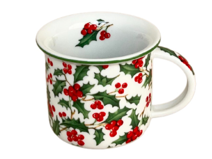 Hrnek Tina, 250 ml, cesmína, porcelán Dubí