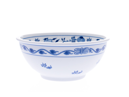 mísa BEP, cibulák, 28,5 cm, český porcelán