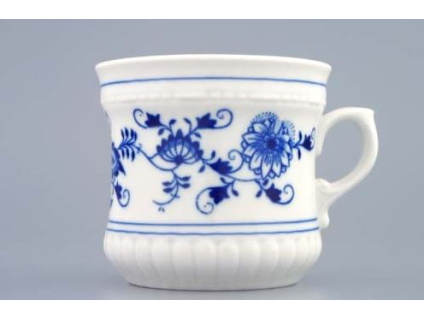 Hrnek Perlový velký 0,37 l, cibulák, Český porcelán