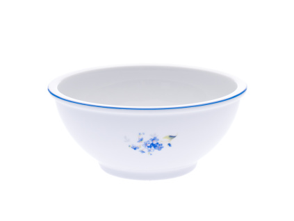 Miska na polévku, 16 cm, pomněnky, porcelán Dubí