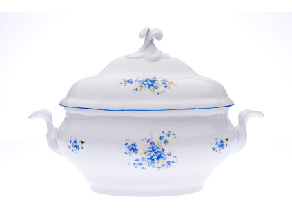 Mísa polévková, 3 l, pomněnky, porcelán Dubí