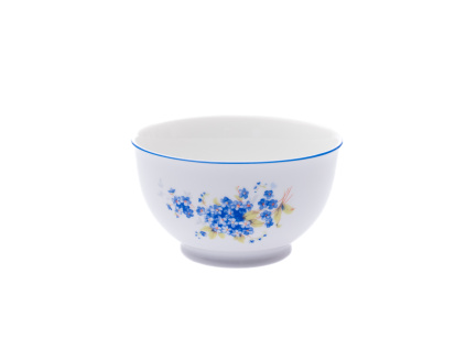 Miska s vyšší stěnou, 13 cm, pomněnky, porcelán Dubí