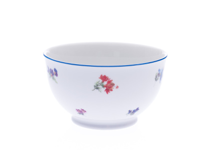 Miska s vyšší stěnou, 14 cm, rakouská házenka, porcelán Dubí