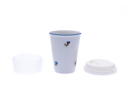 Hrnek s sebou, 310 ml, rakouská házenka, porcelán Dubí