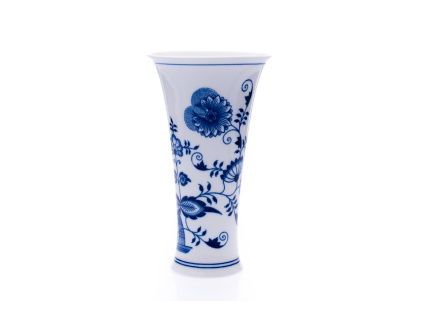 Váza na gladioly, 24,5cm, cibulák, Český porcelán