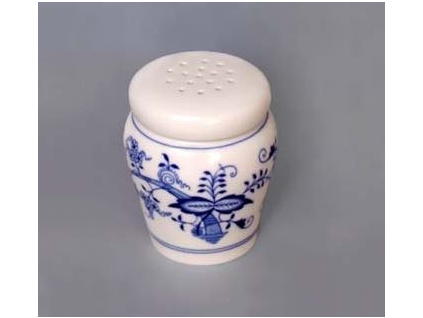 Dóza na moučkový cukr - sypátko 0,20 l, cibulák, Český porcelán
