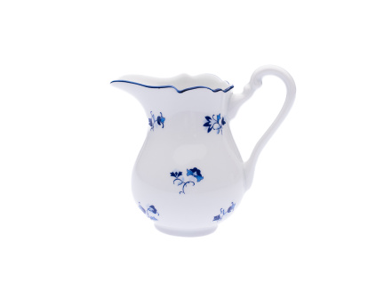 Mlékovka, 250 ml, modrá házenka, Český porcelán Dubí