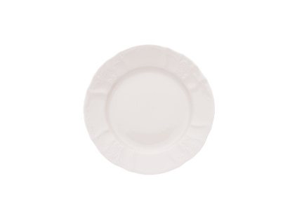 Bernadotte, talíř dezertní, 19 cm, slonová kost, porcelán Thun
