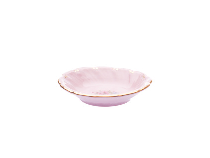Miska hluboká, 8 cm, mini, růžový porcelán, Leander