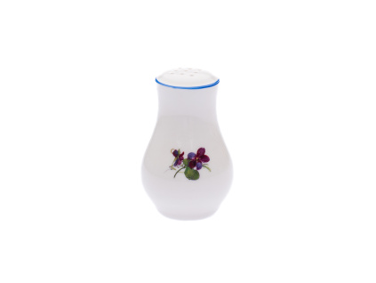 Slánka sypací, 7,5 cm, rakouská házenka, slonová kost, Český porcelán