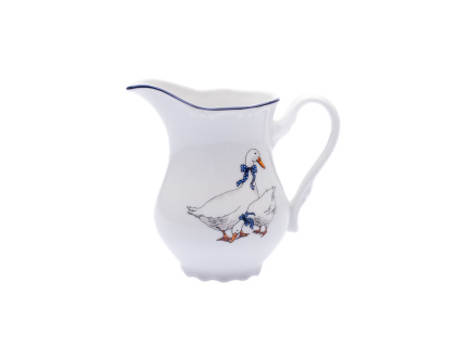 Mlékovka, 250 ml, husy, Český porcelán Dubí