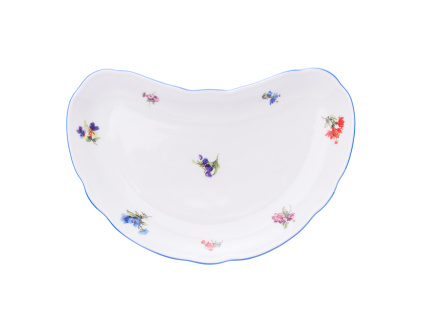 Miska na kosti, 22 cm, rakouská házenka, Český porcelán..