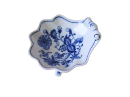 Miska na nožkách, 9,5 cm x 8,5 cm, cibulák, Český porcelán--