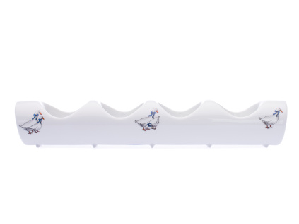Svícen adventní, husy, 30 cm, Český porcelán Dubí