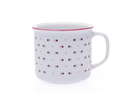 Hrnek plecháček, porcelán, 350 ml, Franceska, G. Benedikt
