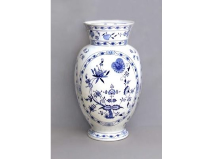 Váza Dux 48 cm, cibulák, Český porcelán
