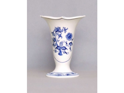 Váza Dux  20 cm, cibulák, Český porcelán