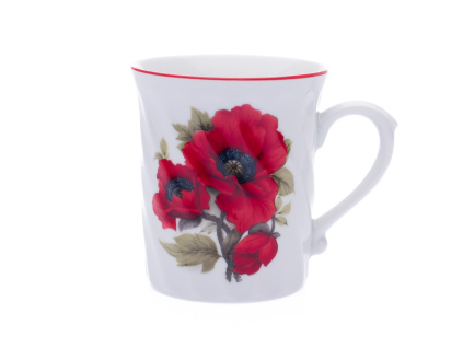 Hrnek Richmond, 250 ml, vlčí máky, Český porcelán