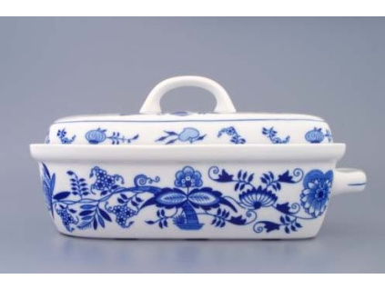 Pekáč malý 1,2 l, cibulák, Český porcelán