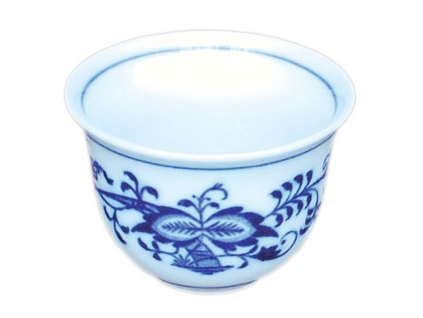 Kalíšek Ali II M 0,05 l, cibulák, Český porcelán