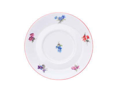Podšálek Lucas, 15 cm, rakouská házenka, Český porcelán..