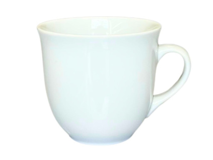 Hrnek Mirek, 0,4 l, bílý, Český porcelán Dubí