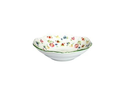 Bernadotte, kompotová miska, 13 cm, luční květiny, porcelán Thun