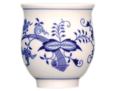 Pohárek na čaj 0,18 l, cibulák, Český porcelán