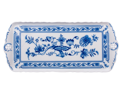 Podnos čtyřhranný 36 cm, Diana, cibulák