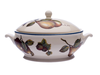 Polévková mísa, ovoce, 2 l, keramika, 2. jakost