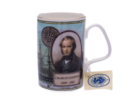 Hrnek, Charles Darwin, 300 ml, porcelán