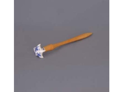 Kvedlačka malá  20 cm,  cibulák, Český porcelán