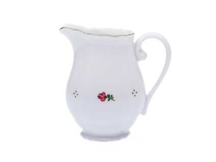 Mlékovka, růžové kytičky, Verona, 250 ml, porcelán G. Benedikt
