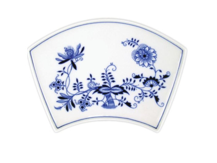 Miska Fan 19,4 x 13,0 cm, cibulák, Český porcelán