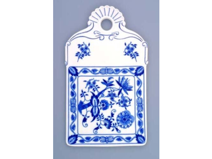 Podnos na chléb 27,5 cm, cibulák, Český porcelán