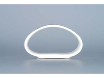 Kroužek na ubrousky bez růže 7 cm, cibulák, Český porcelán