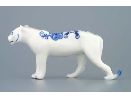 Tygr 9,2 cm, cibulák, Český porcelán