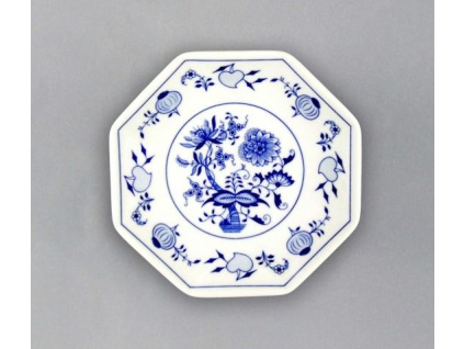 Talíř stolní Oktan 19,5 cm, cibulák, Český porcelán