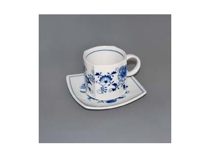 Šálek s podšálkem Vito 0,21 l, cibulák, Český porcelán